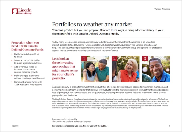 DOF Portfolios to weather any market