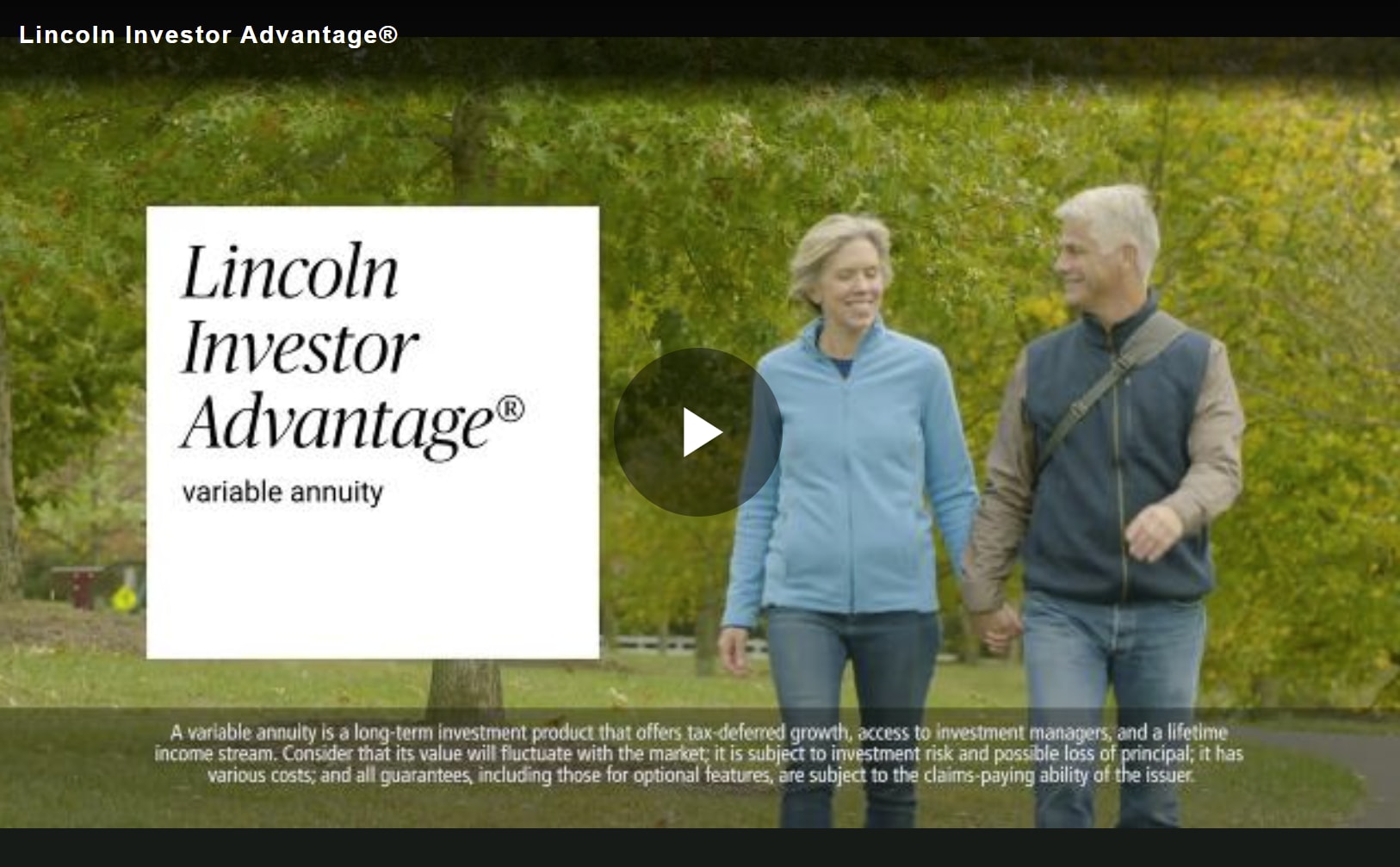 Lincoln Investor Advantage video
