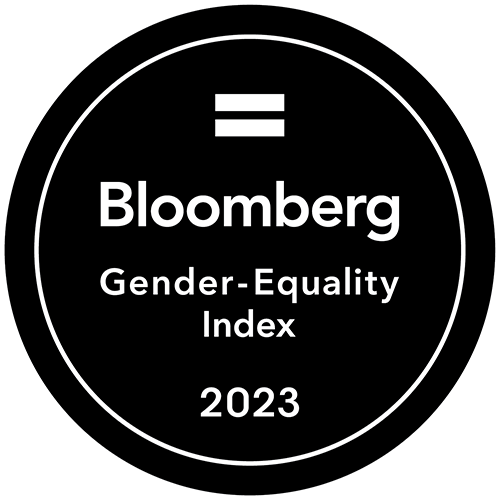 Bloomberg Gender Equity Index 2023 badge