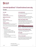 Lincoln OptiBlend 5 Fact Sheet