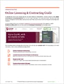 Online Licensing & Contracting Guide