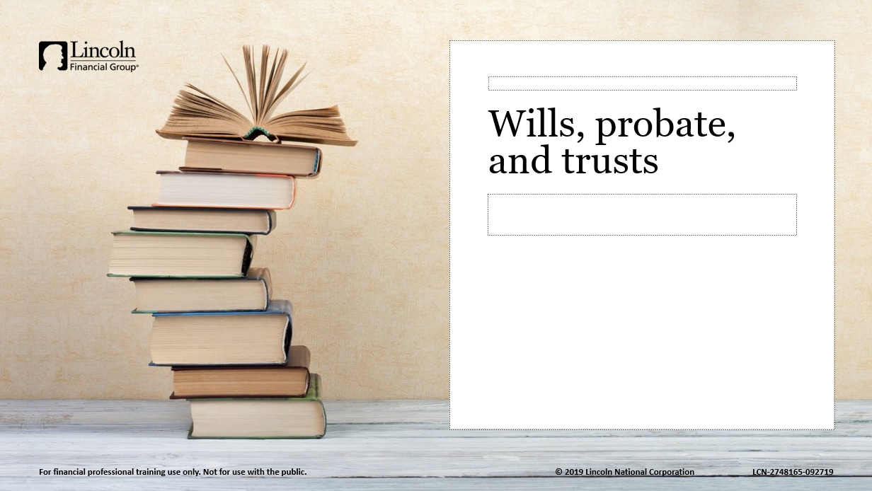 Wills, probate, and trusts Presentation