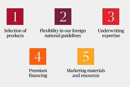 5 Reasons why Lincoln is your partner for life insurance solutions for foreign national clients