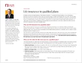 Life insurance in qualified plans