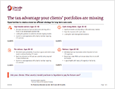The tax advantage your clients’ portfolio is missing