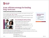 A tax-efficient strategy for funding long-term care