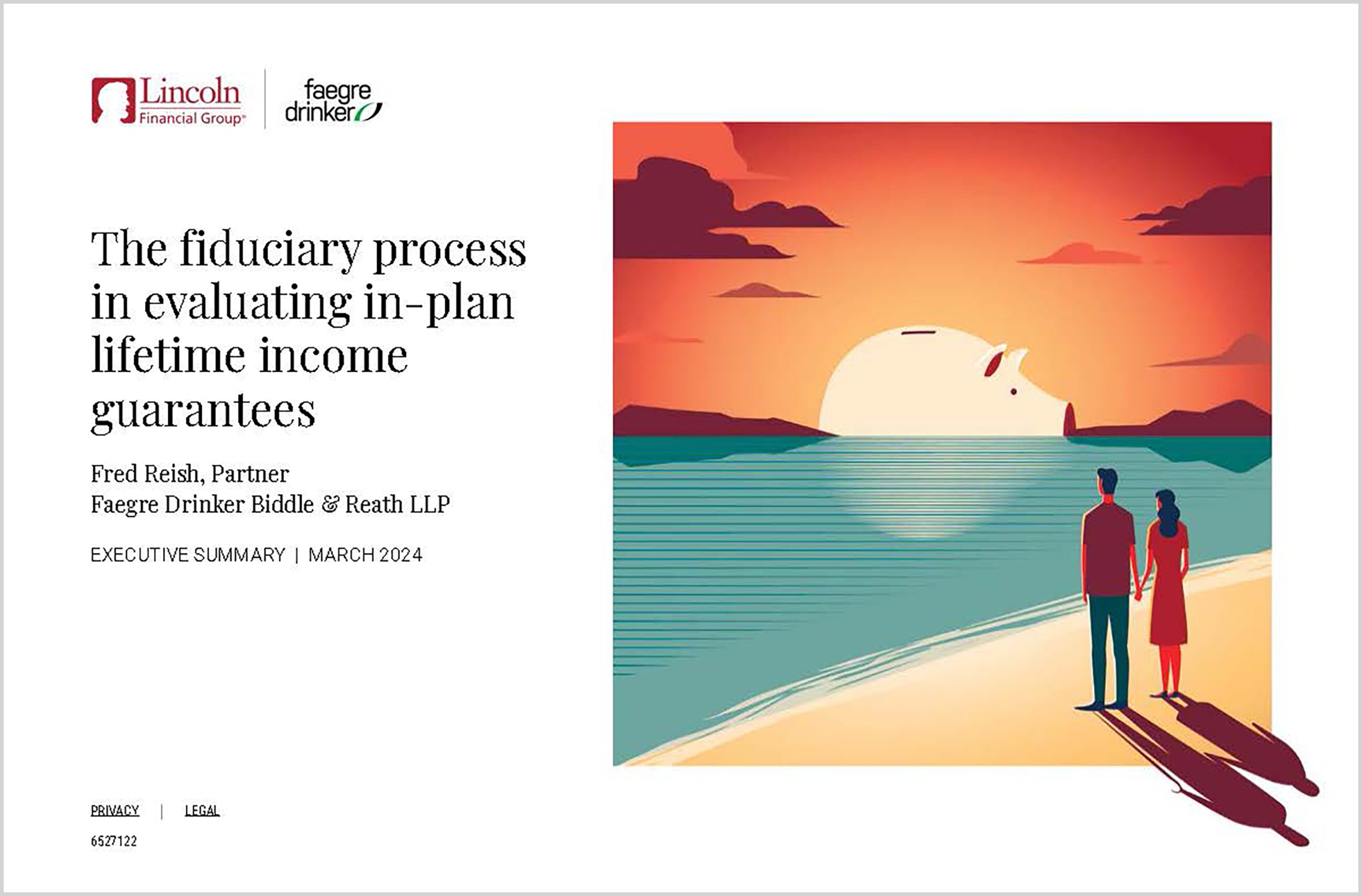 The fiduciary process in evaluating in-plan lifetime income guarantees white paper